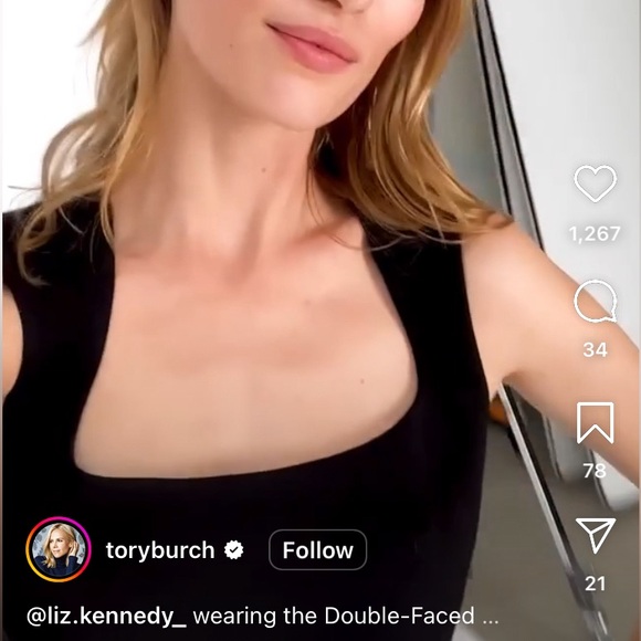 Tory Burch Double-Faced Wool Mini dress BLACK size 0 - Picture 12 of 14